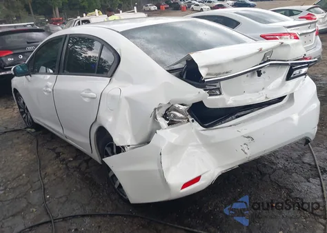 2015 Honda Civic Ex-L из США, поврежденный, VIN 19XFB2F97FE220189